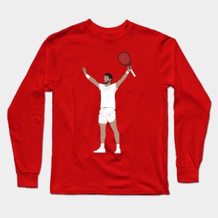 Carlos Alcaraz Spain Tennis Minimalist Long Sleeve T-Shirt